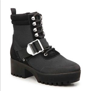 steve madden nayra platform combat boot